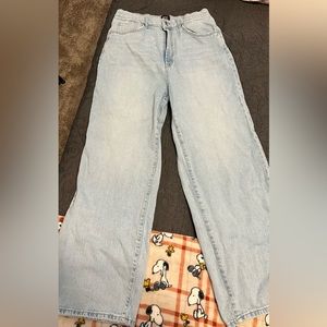 Urban outfitters high waisted baggy jeans